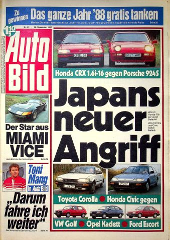 Deckblatt Auto Bild (53/1987)